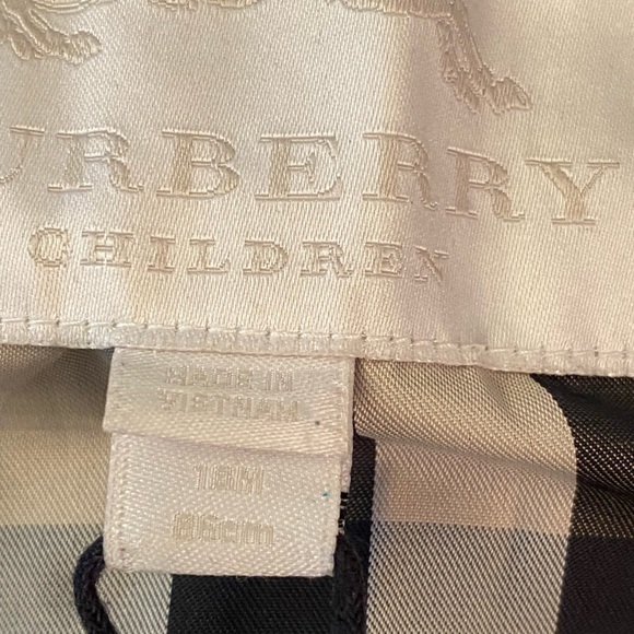 Burberry Baby Quilted Coat Black 18 Months 💯 - Picture 4 of 11